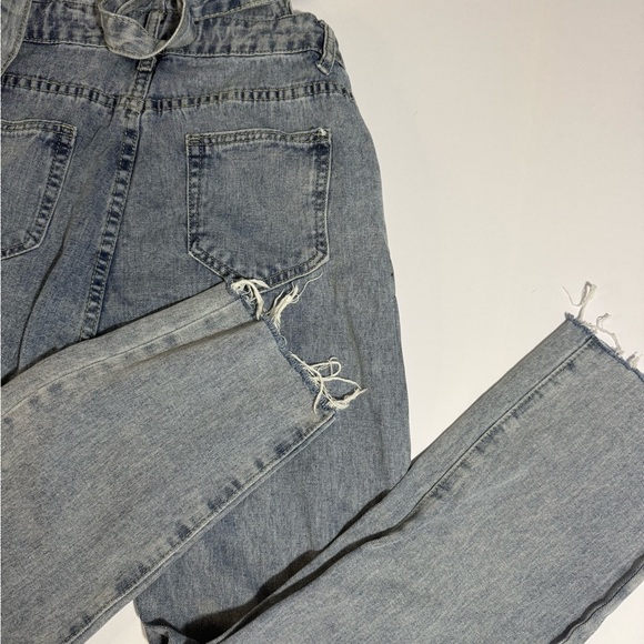 Denim Overalls with Adjustable Straps - Picture 10 of 12